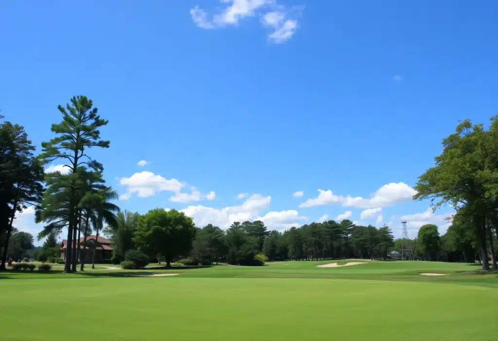 Support Disabled Veterans Through Golf Equipment Donations Close up of a beautiful golf course