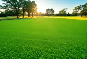 Close Up of a Beautiful Golf Course