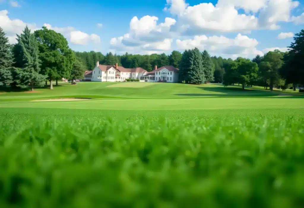 Community Remembers Beloved Volunteer and Golfer Close-up of a pristine golf course lush with greenery