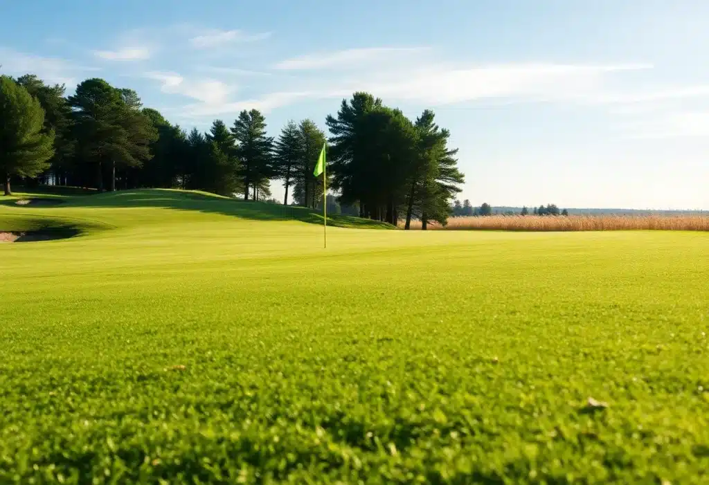 University of Missouri Women's Golf Team Shines at Florida State Match-Up Close up of a beautiful golf course